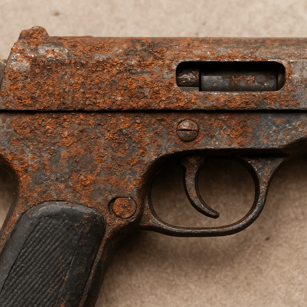 Rust-on-gun
